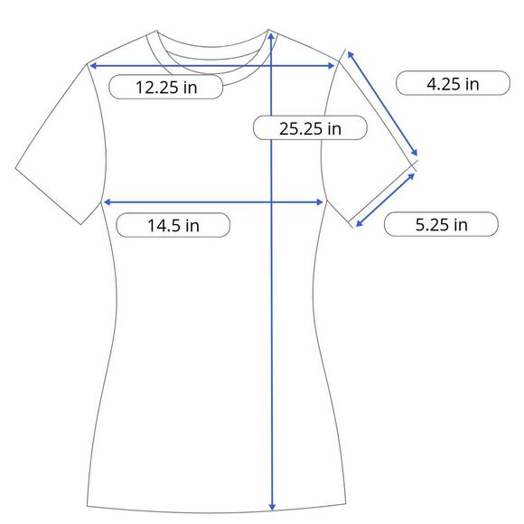 No Boundaries Blue Tee Shirt Top V-Neck Short Cuffed Sleeves JUNIORS S/CH (3-5) - Picture 12 of 12